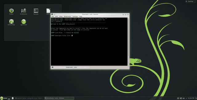 install xampp