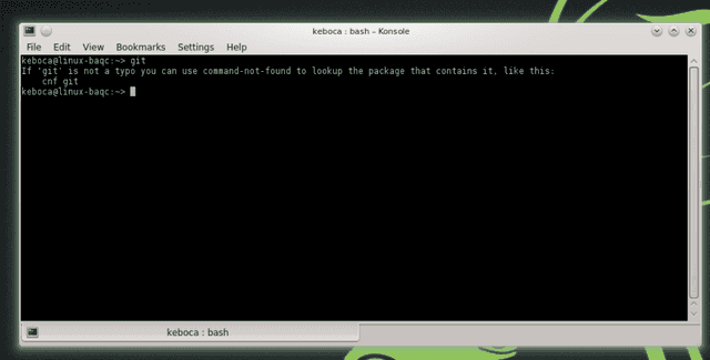 git command not found
