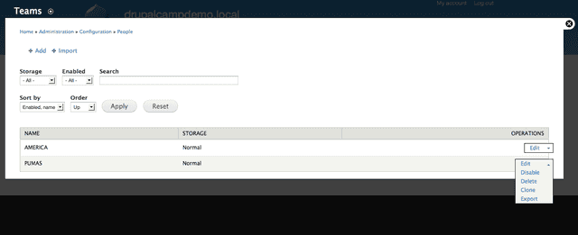 export ui