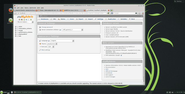 phpmyadmin