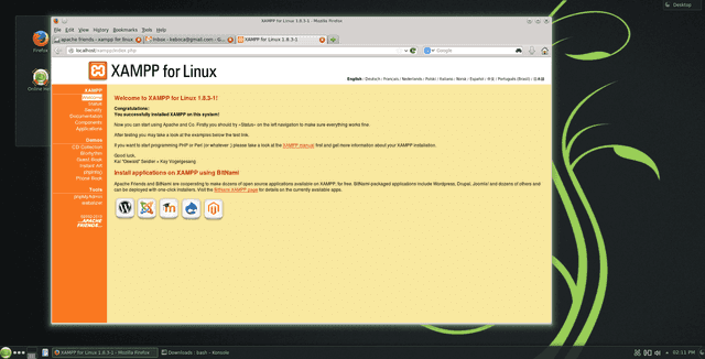 xampp working