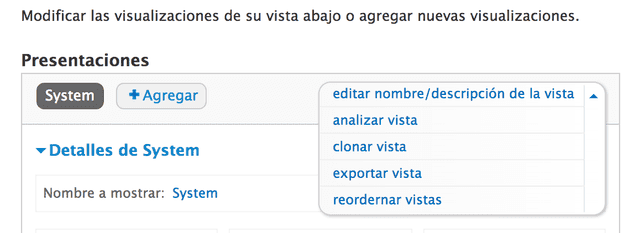 export view