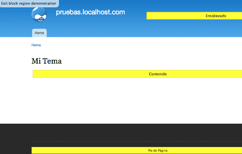 Cómo agregar y remover regiones del tema en Drupal 7